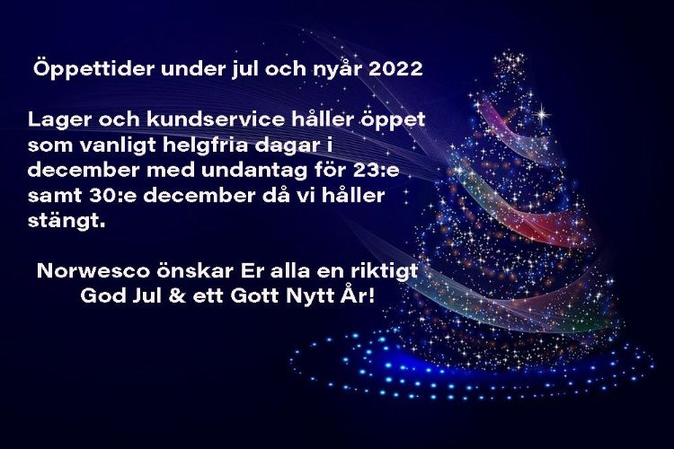 Öppettider Jul & Nyår 2022