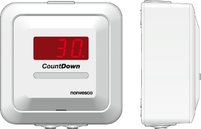 CountDown - elektronisk skyddstimer 1-999 min