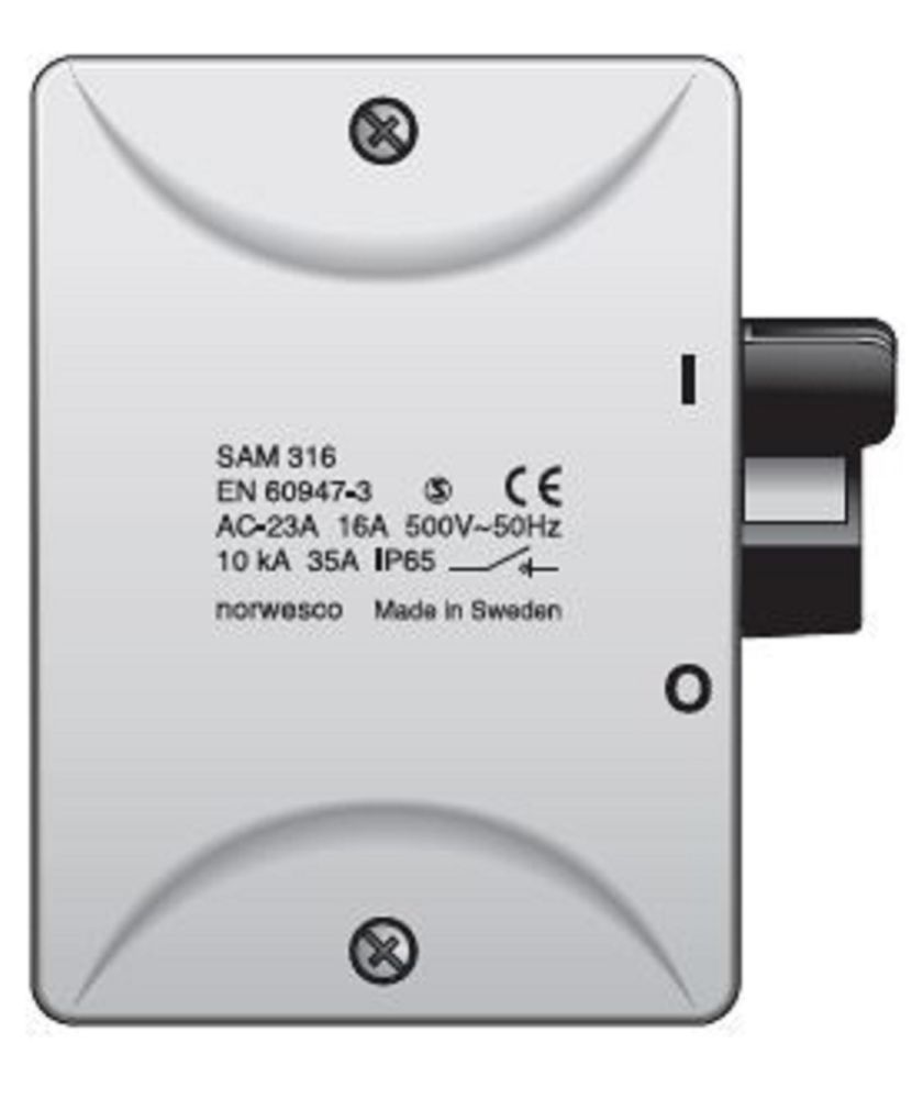 SAM-serien 3-, 4-pol 16A/M25